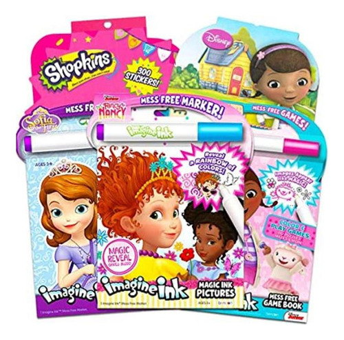 Disney Fancy Nancy Magic Ink Juego De Libros Para