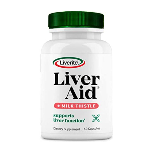 Liverite Liver Aid With Milk Thistle 60 Capsules, Tsd0y