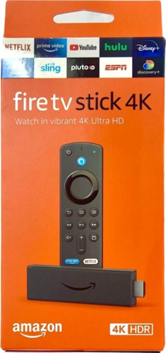 Amazon Fire Tv Stick 4k Con Alexa Voice Remote Reproductor 