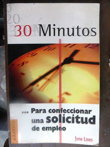 30 Minutos Para Confeccionar Una Solicitud De Empleo   Lines