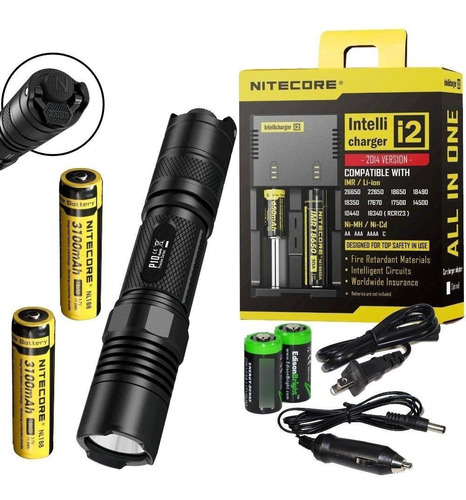 Nitecore P10 800 lumen Led De Alta Intensidad Cree Xm-l2 esp