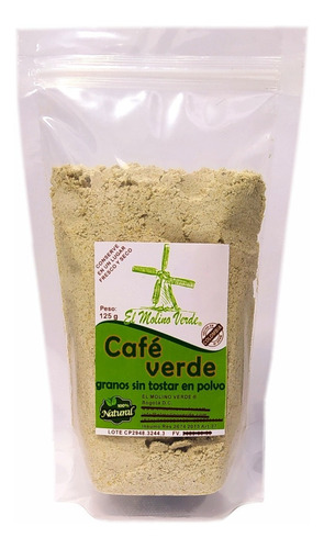 Café Verde Molido X 125gr