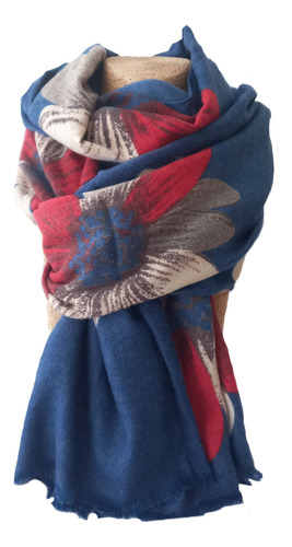 Pashmina Manton Cashmere Estampado 186 X 67cm