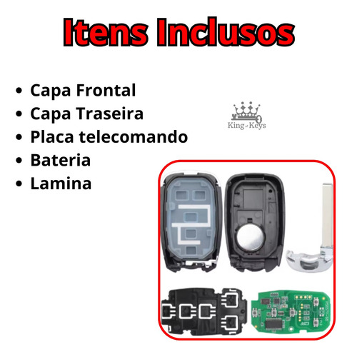 Chave Presença Completa Gm Nova Tracker Onix 2016 2017 18 19