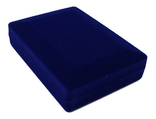 Imagen 2 de 9 de Set 6 Cajas De Terciopelo Para Conjunto Joyas 8x12 Azul
