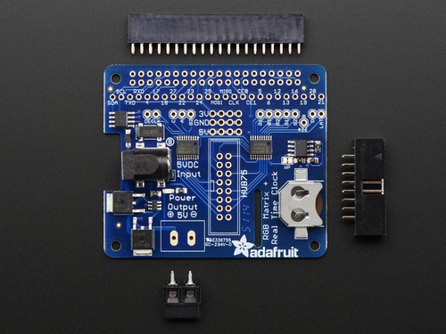 Adafruit Rgb Matrix Hat + Rtc For Raspberry Pi - Mini Kit