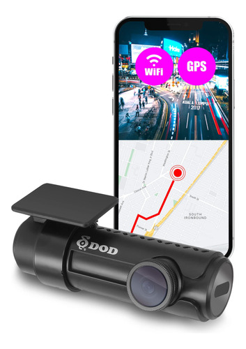 Dod Rcs Mini Dash Cam Fps Camara Frontal Vehiculo Gps Gb