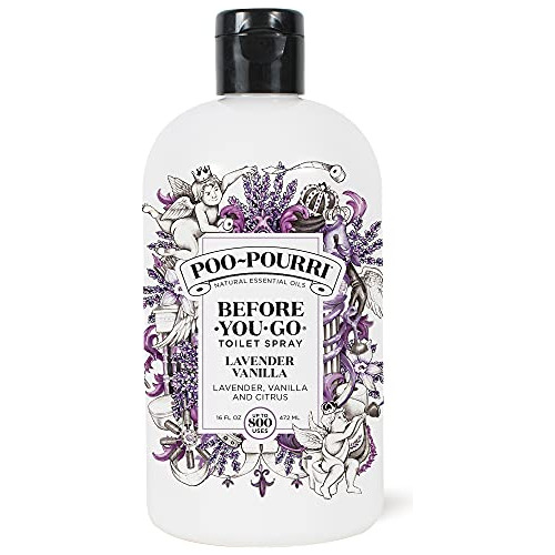 Poopourri Spray Inodoro Antes De Usarlo, Lavanda Vainil...