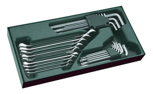 Juego De Llaves Combinadas, Torx Y  Hexagonales St09922 Sata