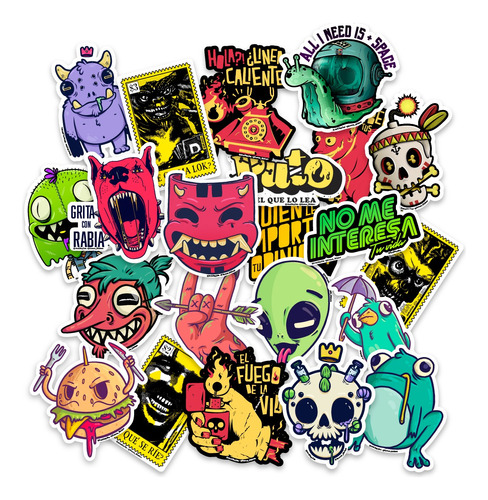 Stickers Calcomanias X8 Unid - Elige Tus Diseños #1