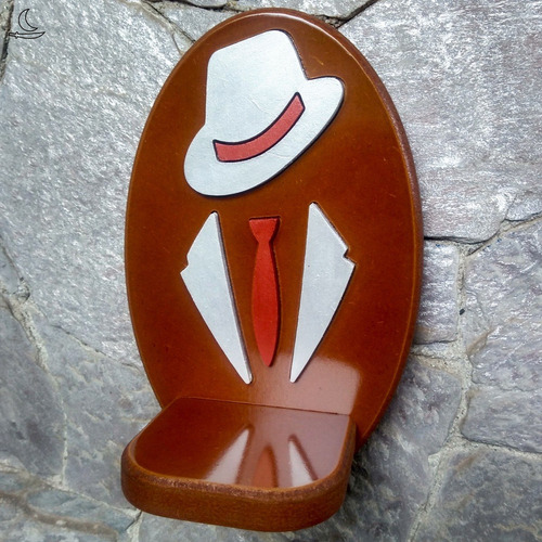 Imagem 7 de 7 de Zé Pilintra Mini Oratório De Parede - Mdf Verniz E Pintura