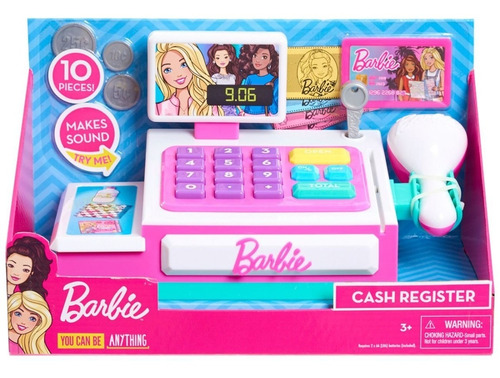 Barbie Caja Registradora De Juguete Nuevo Diseño Con Sonidos