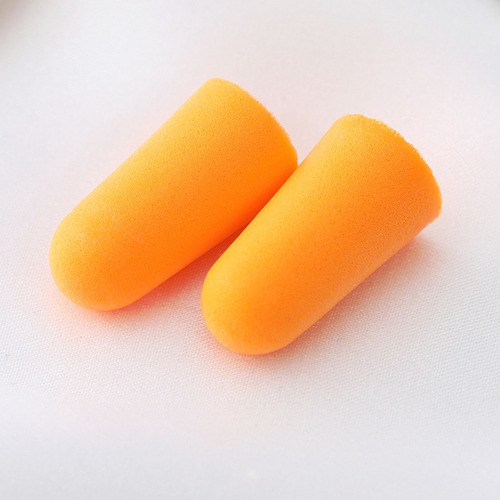 10 Tapones Para Los Oídos, Reducción De Ruido, Algodón Con M