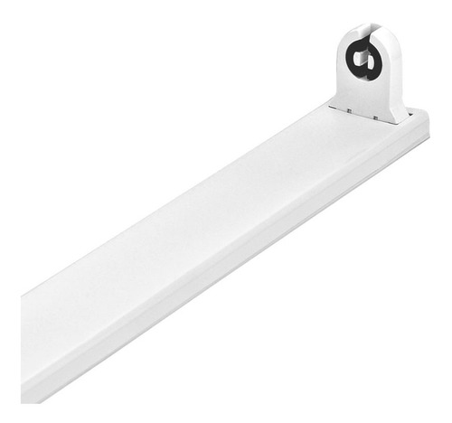 Liston Para Tubo Led 10w 9w T8  Con Zocalos