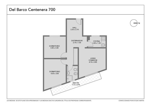 Imagen 2 de 30 de Departamento. 3 Ambientes. Balcon. Frente