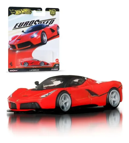 Hot Wheels Premium Car Culture Euro Speed Laferrari 3/5 Rojo
