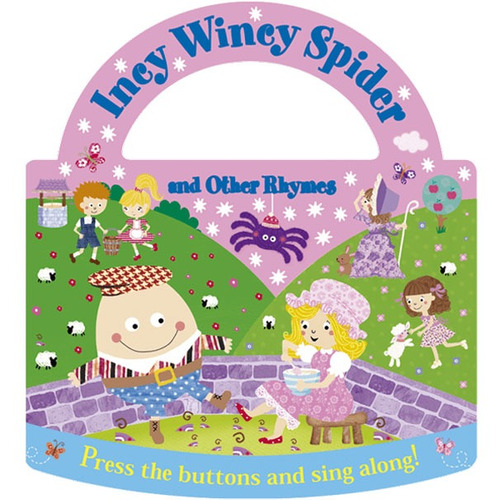 Incy wincy spider and other rhymes, de Igloo Books. Série Carry fun Ciranda Cultural Editora E Distribuidora Ltda., capa dura em inglês, 2015