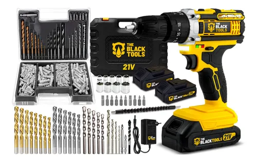 2Fast & 2Furious 3台セット Parafusadeira Furadeira De Impacto Sem Fio 2 Bateria 21v 3/8 10mm