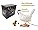 Luz Nocturna Led 3d Gallina Con Usb En Caja Regalo