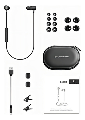 Soundpeats Q30 Hd+ Auriculares Bluetooth Intrauditivos 5.2 A