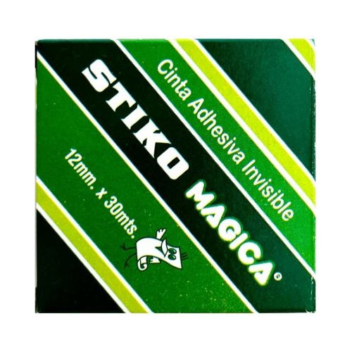 Imagen 3 de 3 de Cinta Adhesiva Stiko Magica Invisible 18mm X 30 Metros
