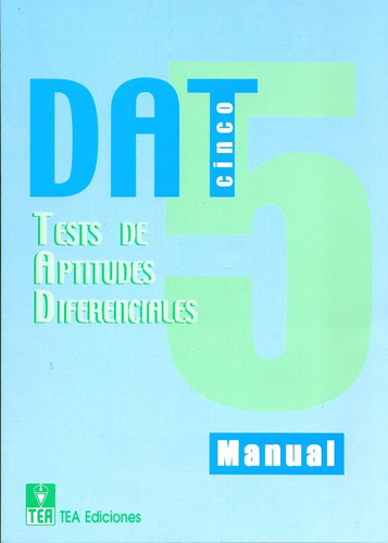 Dat-5 Test De Aptitudes Diferenciales Software Automatizado 