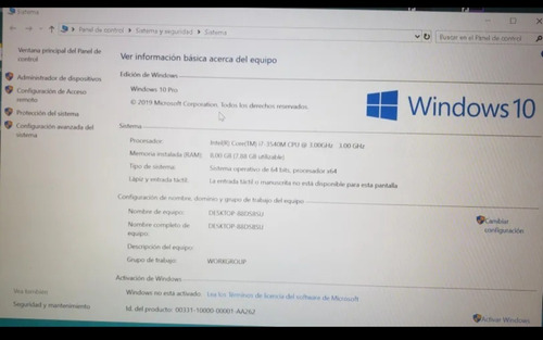 Notebook Dell Oxpcg3 Xps I7 Plateado (Usado)