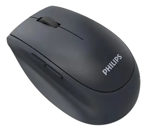 Mouse Bluetooth Philips 6000 Spk7627 Recargable Gris