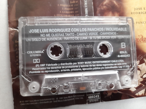 Cassette De José Luis Rodríguez Inolvidable (#1282 (Usado)
