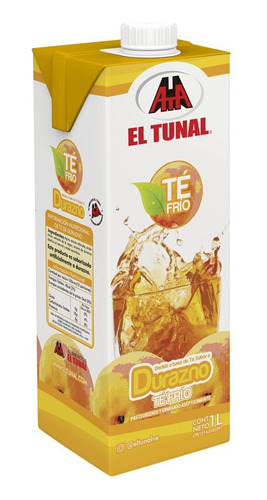 Bebida Liquida Te Durazno El Tunal 1lt 0267 1.73 Ml.