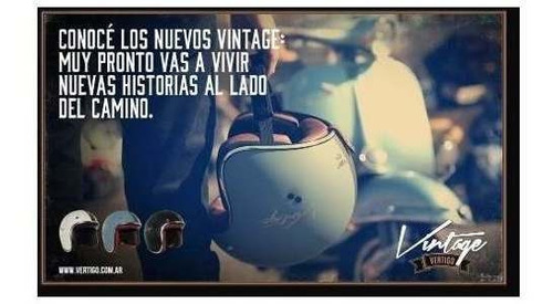 Casco Moto Abierto Vertigo Vintage Maya. En Gravedadx