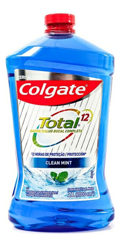 Enxaguante Bucal Colgate Total 12 Clean Mint - 2litros