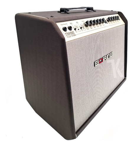 Amplificador Borne P/ Violão E Voz 120w Infinit A120 Studio Cor Marrom 110v/220v