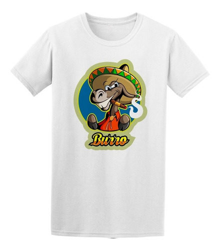 Burro Mexicano Con Sombrero De Mariachi Camiseta De Hombre