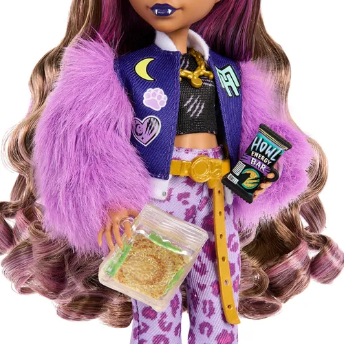 Muñeca Monster High Clawdeen Wolf Con Mascota En Forma De Me