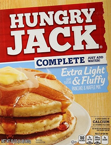 Hungry Jack Extra Ligero Y Mullido Pancake & Waffle Mix, De 