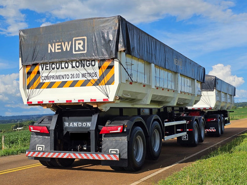 Rodocaçamba Randon Basculante New R 23/24 9 Eixos 25m