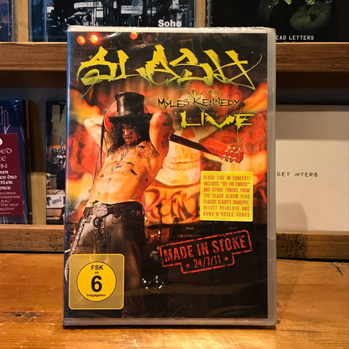 Slash Made In Stoke 24/7/11 Edicion Dvd