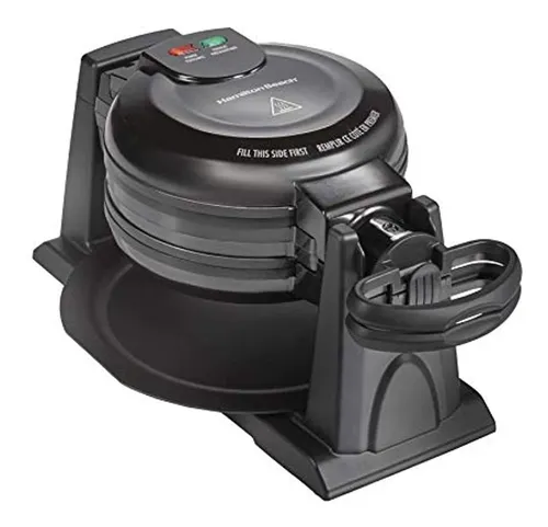 comprar Hamilton Beach 26201 Máquina Para Hacer Gofres Belga Con Pla Color Black