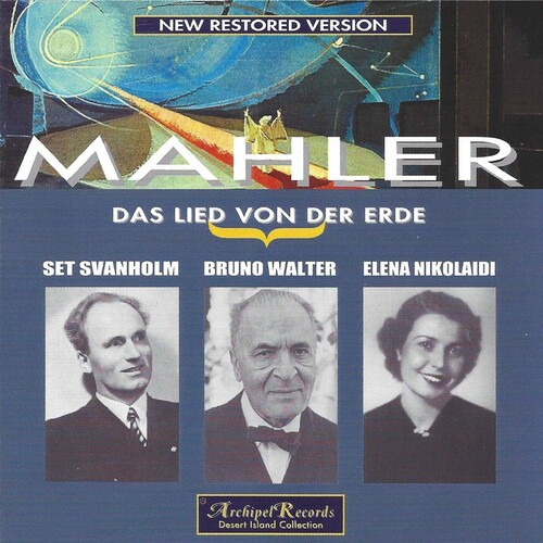 Mahler//svanholm//nicolaidi/walter/ny Phil Das Lied Cd