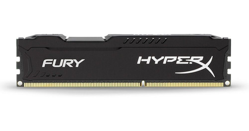 Imagen 1 de 2 de Memoria RAM Fury gamer color negro  8GB 1 HyperX HX318C10FB/8