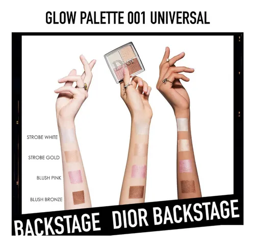 Glow face palette dior backstage discount
