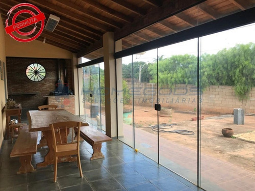 Imagem 1 de 30 de Linda Chácara À Venda Jardim Monte Belo Ii - Campinas Sp - Ch00059 - 69454979