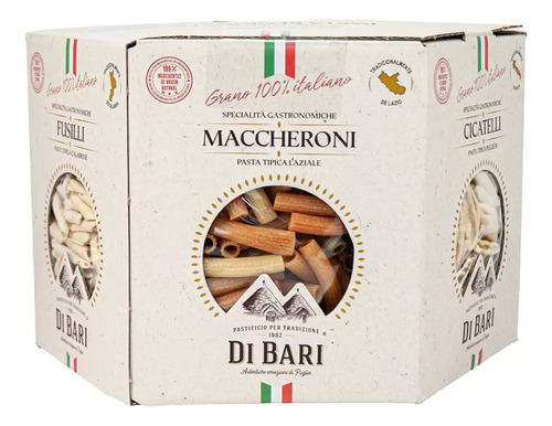 Pastas 6pzs De 350 G,sémola 100% Italianadelicioso Surtido