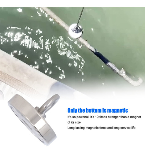 Kit De Pesca Con Imán Grande De Acero Inoxidable Ndfeb De Al