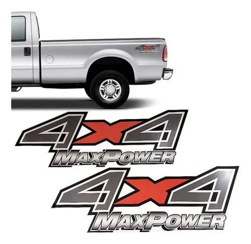 2 Calcos 4x4 Maxpower Ford F100 F150 Duty 