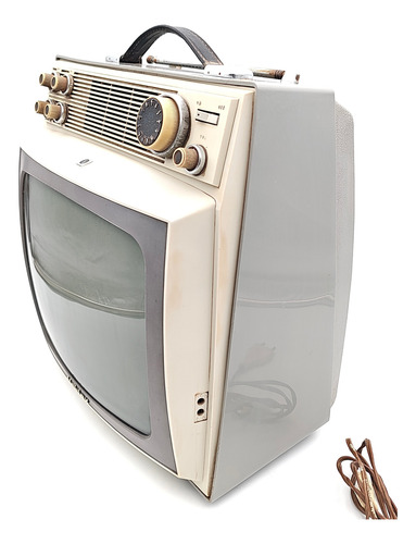 Televisor Tv Portatil Retro Noblex Micro 12 A Transistores (Usado)