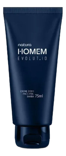 Creme Pré E Pós Barba 2 Em 1 Natura Homem Evolut.io - 75ml