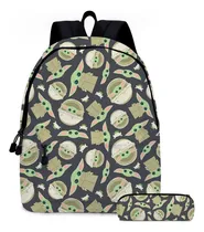 Comprar Bonita Mochila Y Estuche Para Lápices Star Wars Baby Yoda Color Master Yoda