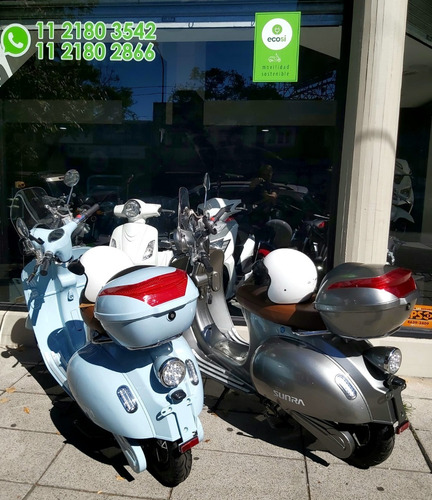 Imagen 10 de 15 de New Vespa Sunra Moto Okm Litio V